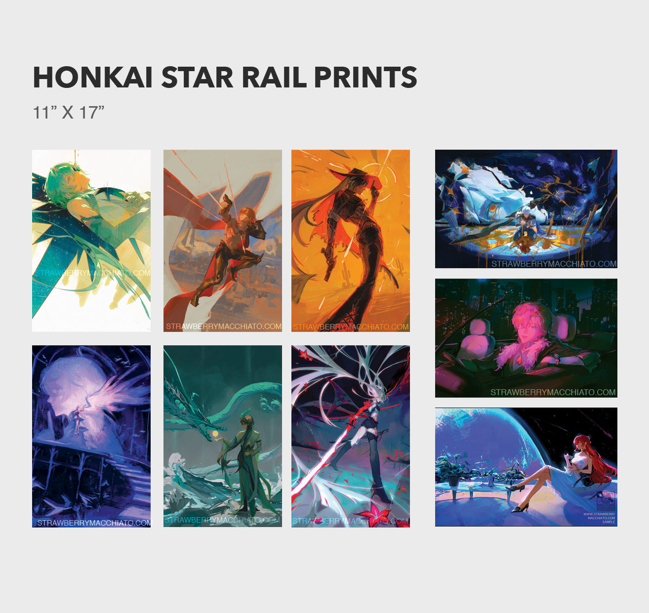 Honkai Star Rail Prints