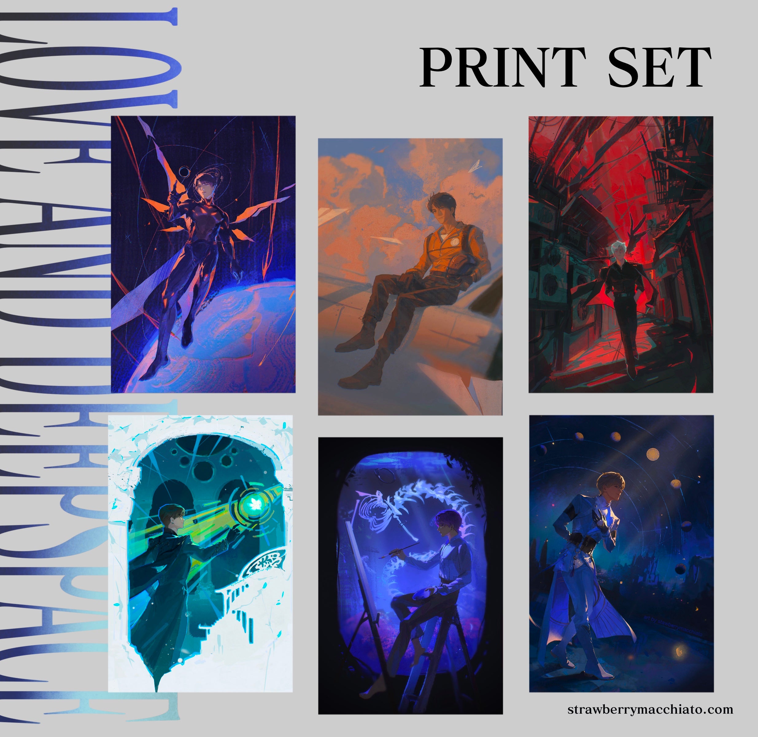 Love And Deep Space 11 x 17 Posters