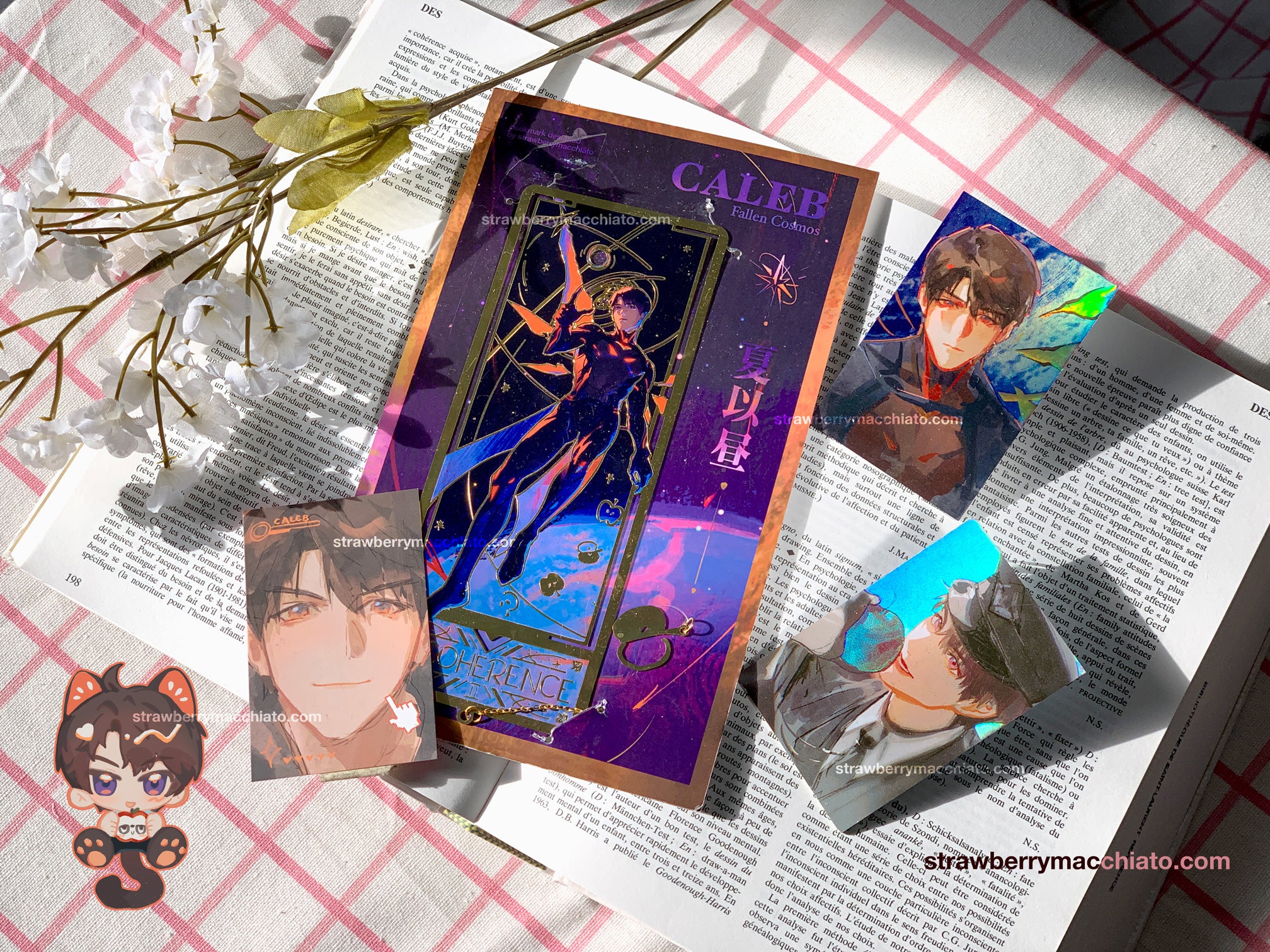 Love and Deep Space Metal Bookmark Set - Caleb