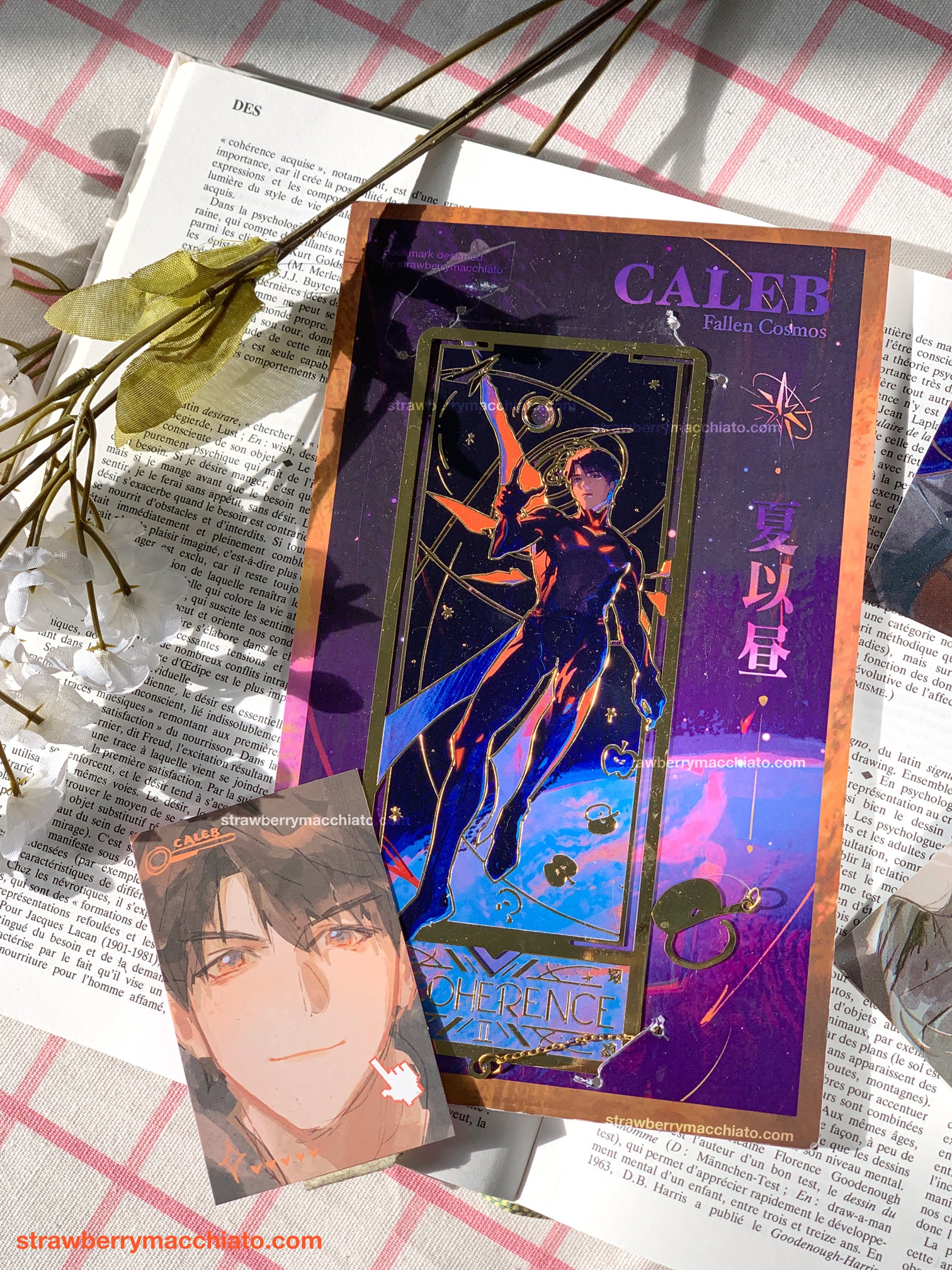 Love and Deep Space Metal Bookmark Set - Caleb