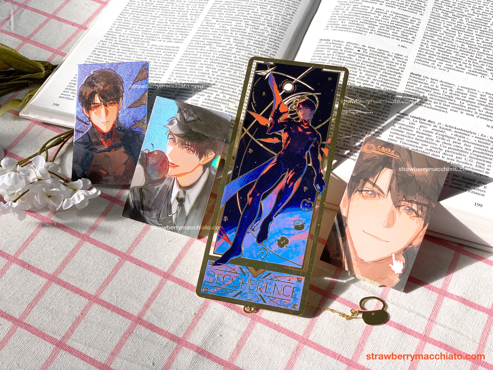 Love and Deep Space Metal Bookmark Set - Caleb