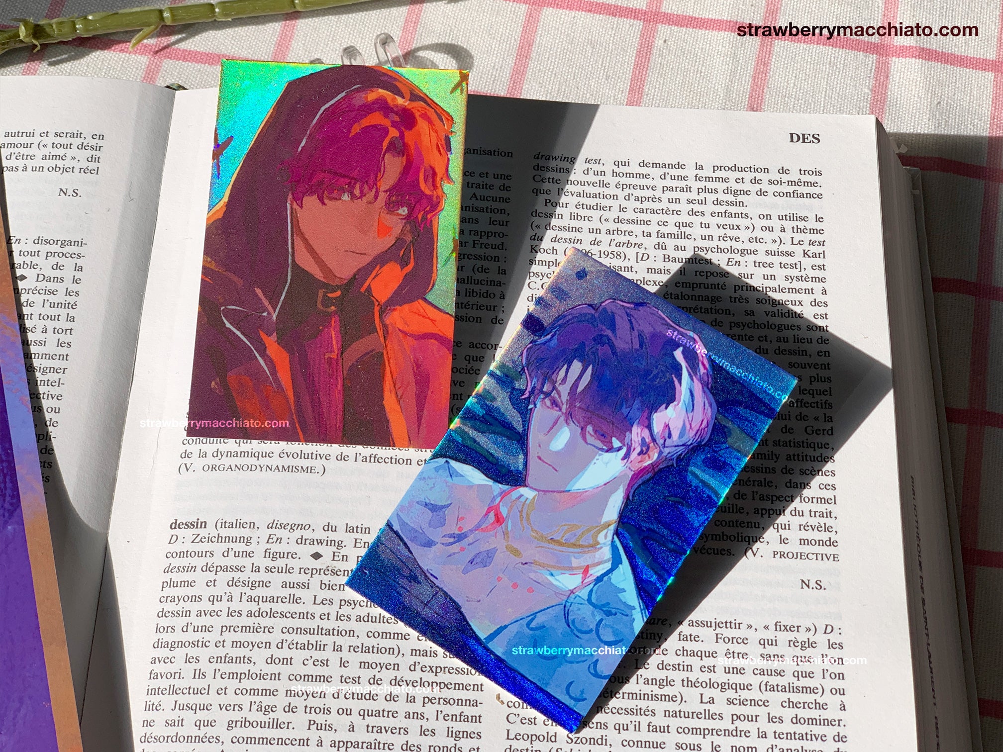Love and Deep Space Metal Bookmark - Rafayel