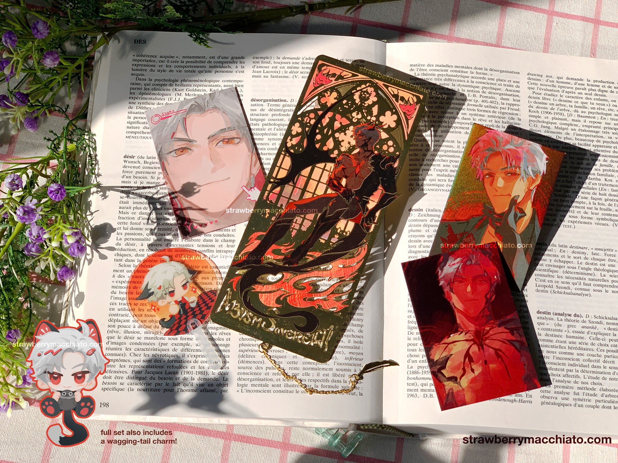 Love and Deep Space Metal Bookmark - Sylus