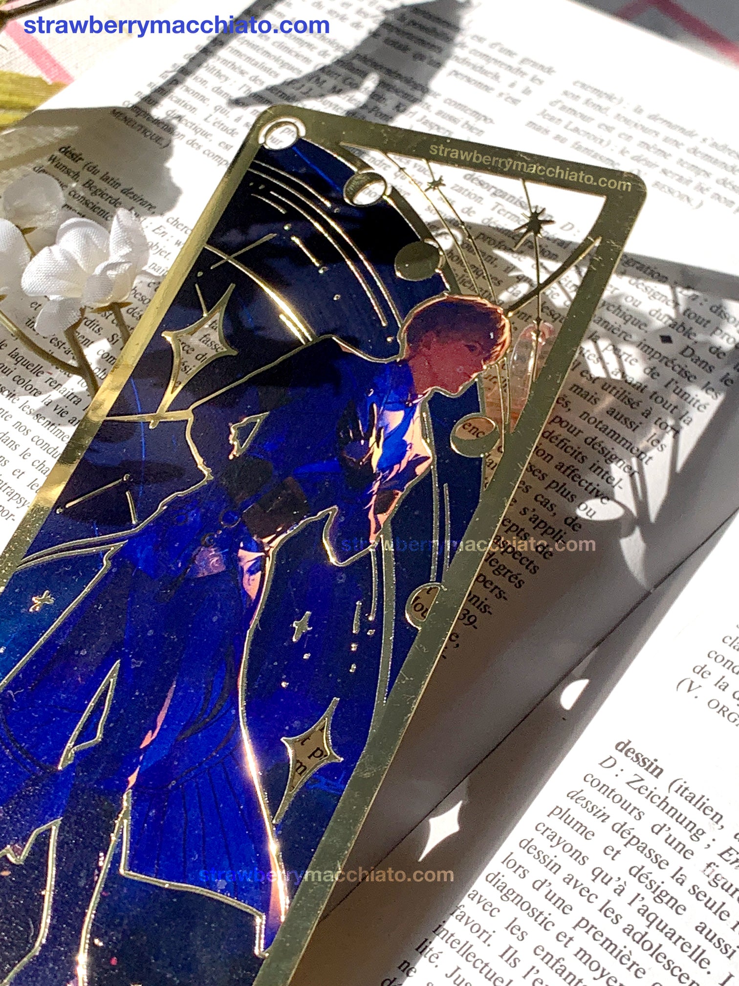 Love and Deep Space Metal Bookmark - Xavier
