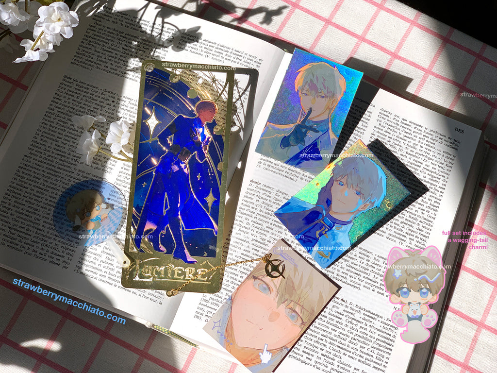 Love and Deep Space Metal Bookmark - Xavier