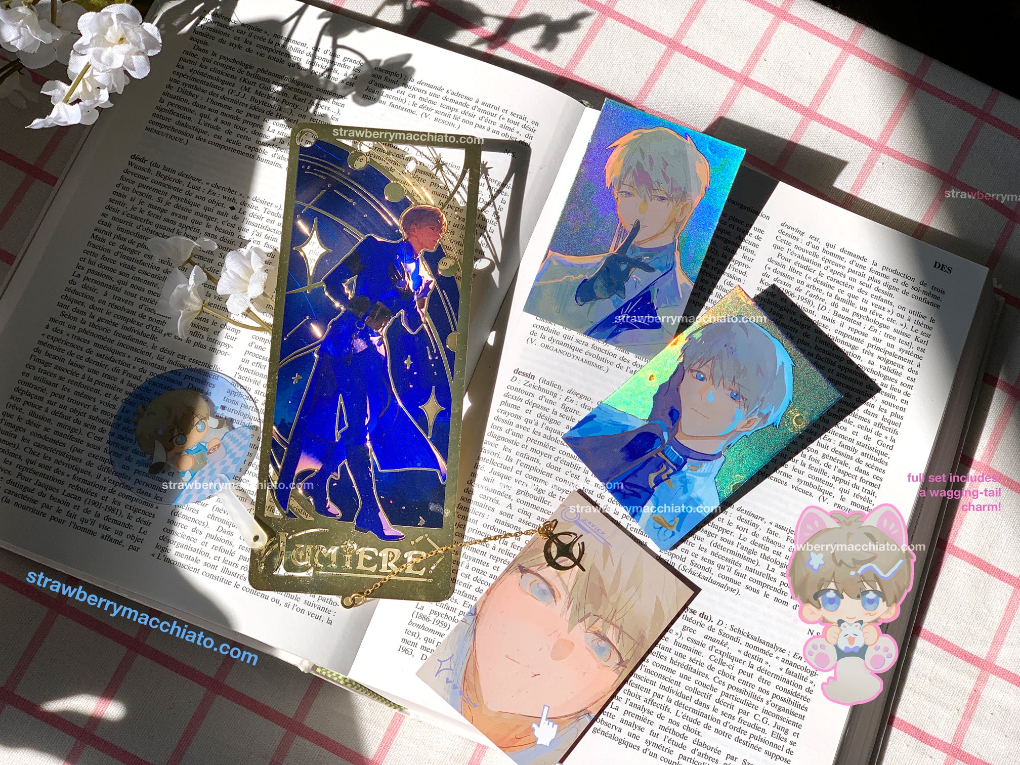 Love and Deep Space Metal Bookmark - Xavier