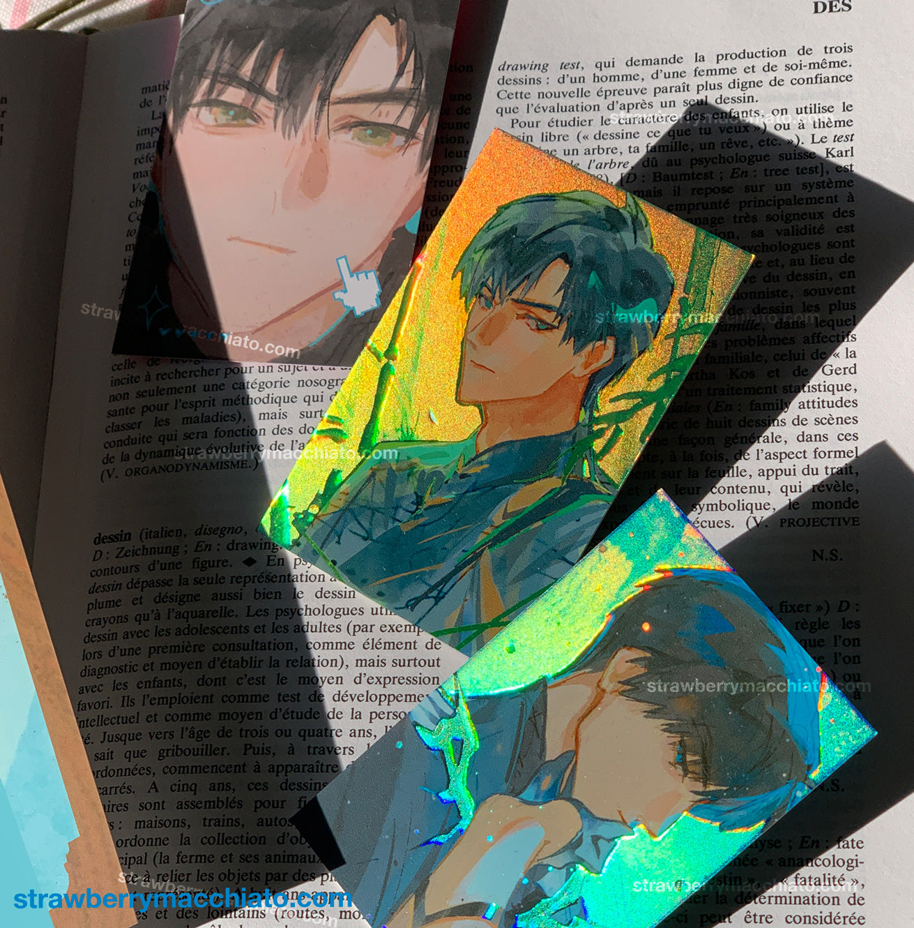 Love and Deep Space Metal Bookmark - Zayne