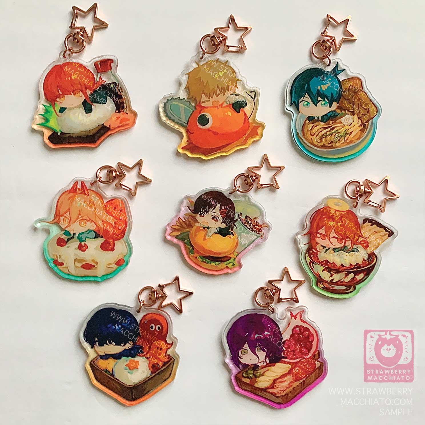 Chainsawman Food Charms