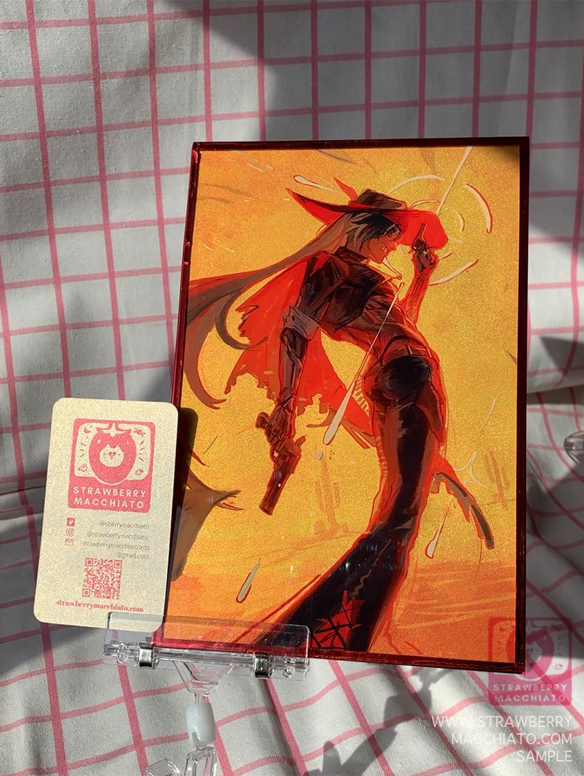 HSR Boothill Acrylic Shikishi Set